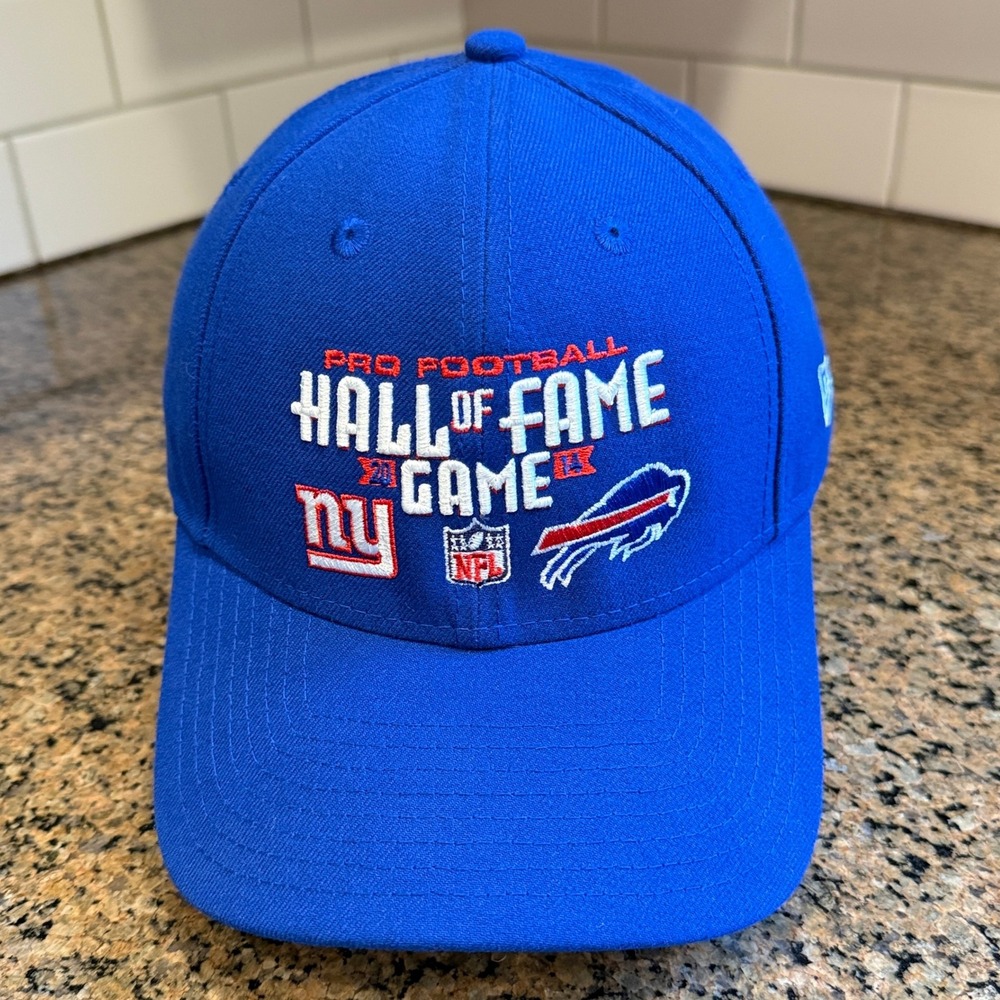 NFL Football Hall of Fame Game 2014 Bills vs Broncos New Era 9Forty Cap Hat Blue